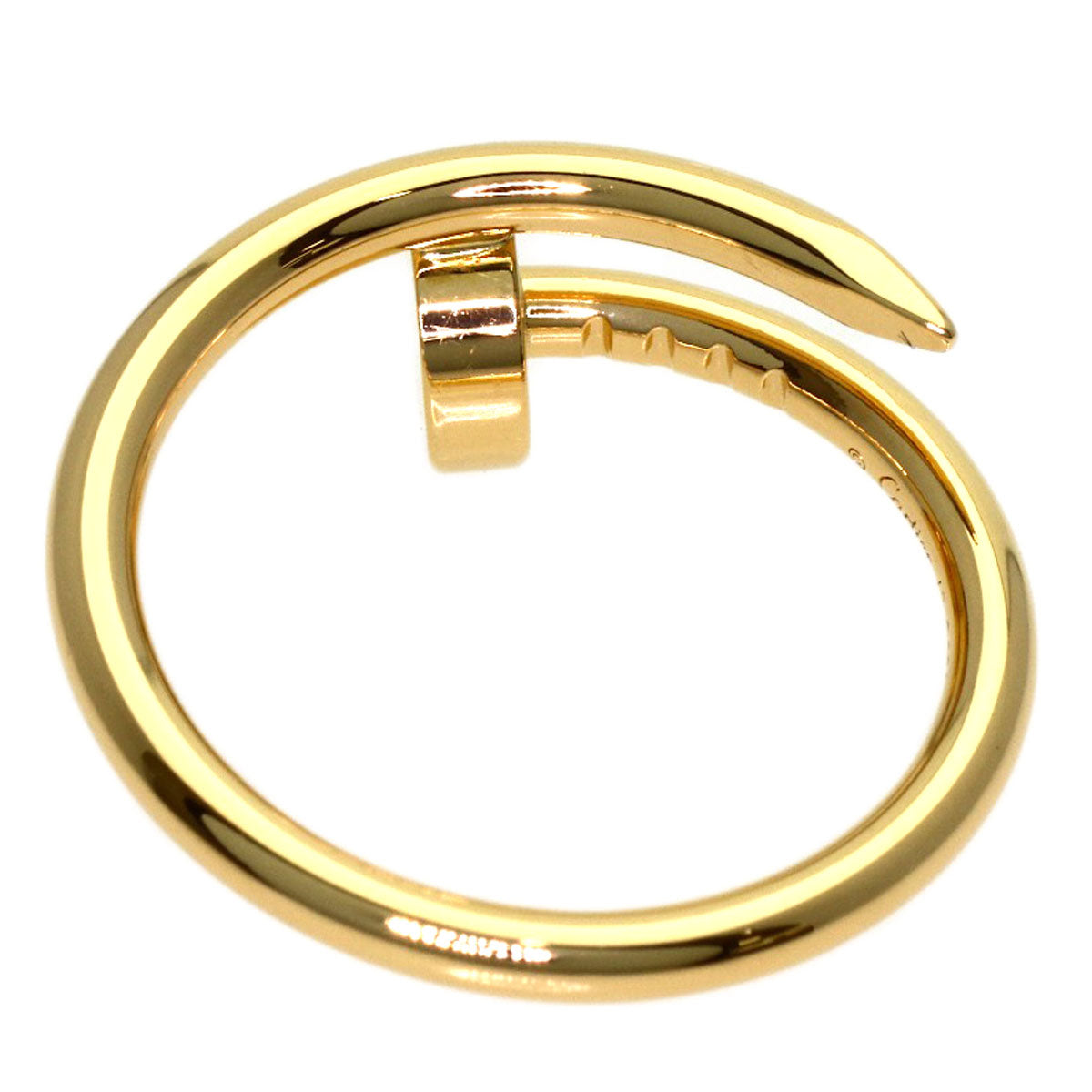 CARTIER Juste un Clou SM #46 Ring K18 Yellow Gold Ladies [Used]