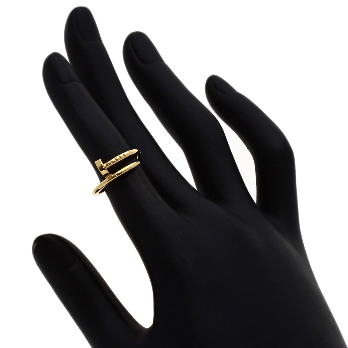 CARTIER Juste un Clou SM #46 Ring K18 Yellow Gold Ladies [Used]