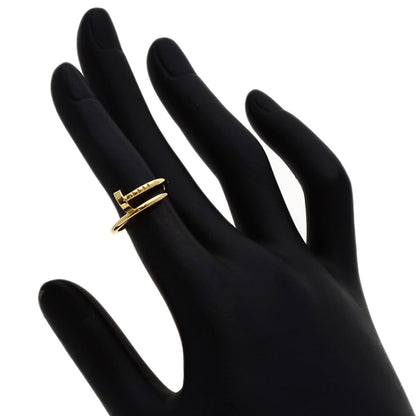 CARTIER Juste un Clou SM #46 Ring K18 Yellow Gold Ladies [Used]