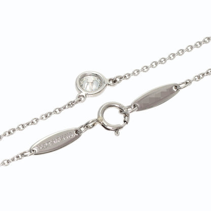 TIFFANY&Co. By The Yard Diamond H-VS1-EX Necklace Platinum PT950 Ladies [Used]