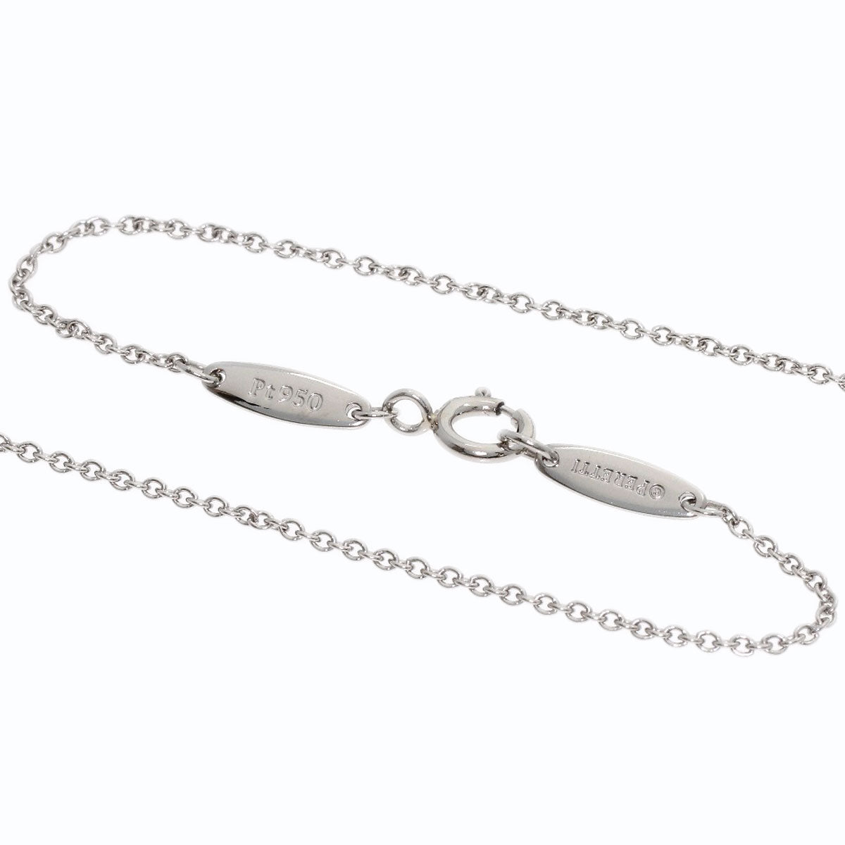 TIFFANY&Co. By The Yard Diamond H-VS1-EX Necklace Platinum PT950 Ladies [Used]