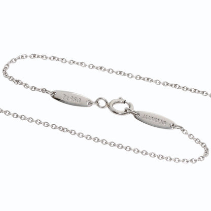 TIFFANY&Co. By The Yard Diamond H-VS1-EX Necklace Platinum PT950 Ladies [Used]