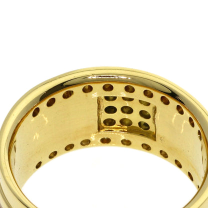 0.63ct Diamond, Red Copper, Yumiko Yamazaki Ring K18 Yellow Gold 15.4g　Ladies