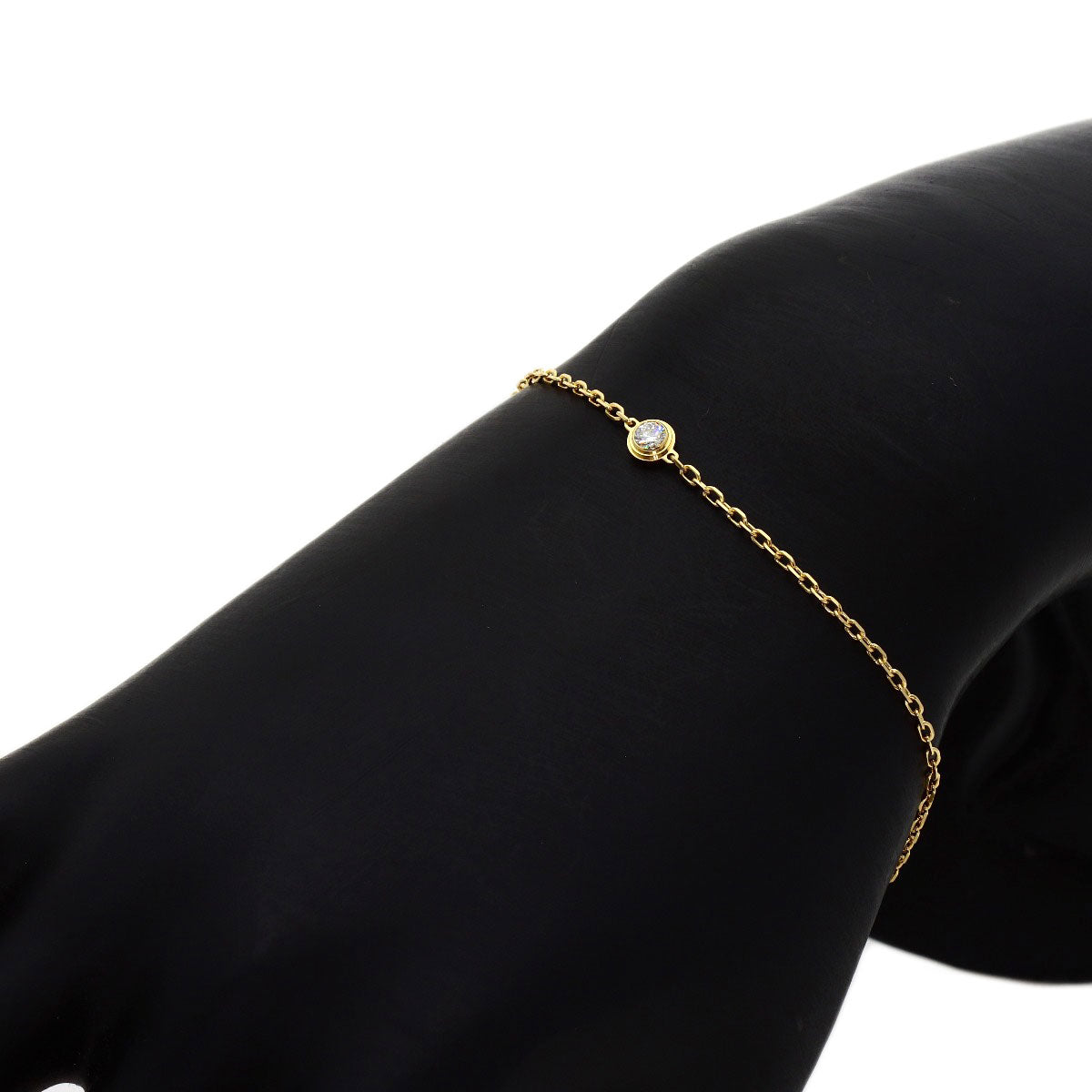 CARTIER Damour Diamantleger SM Diamond Bracelet K18 Yellow Gold Ladies [Used]