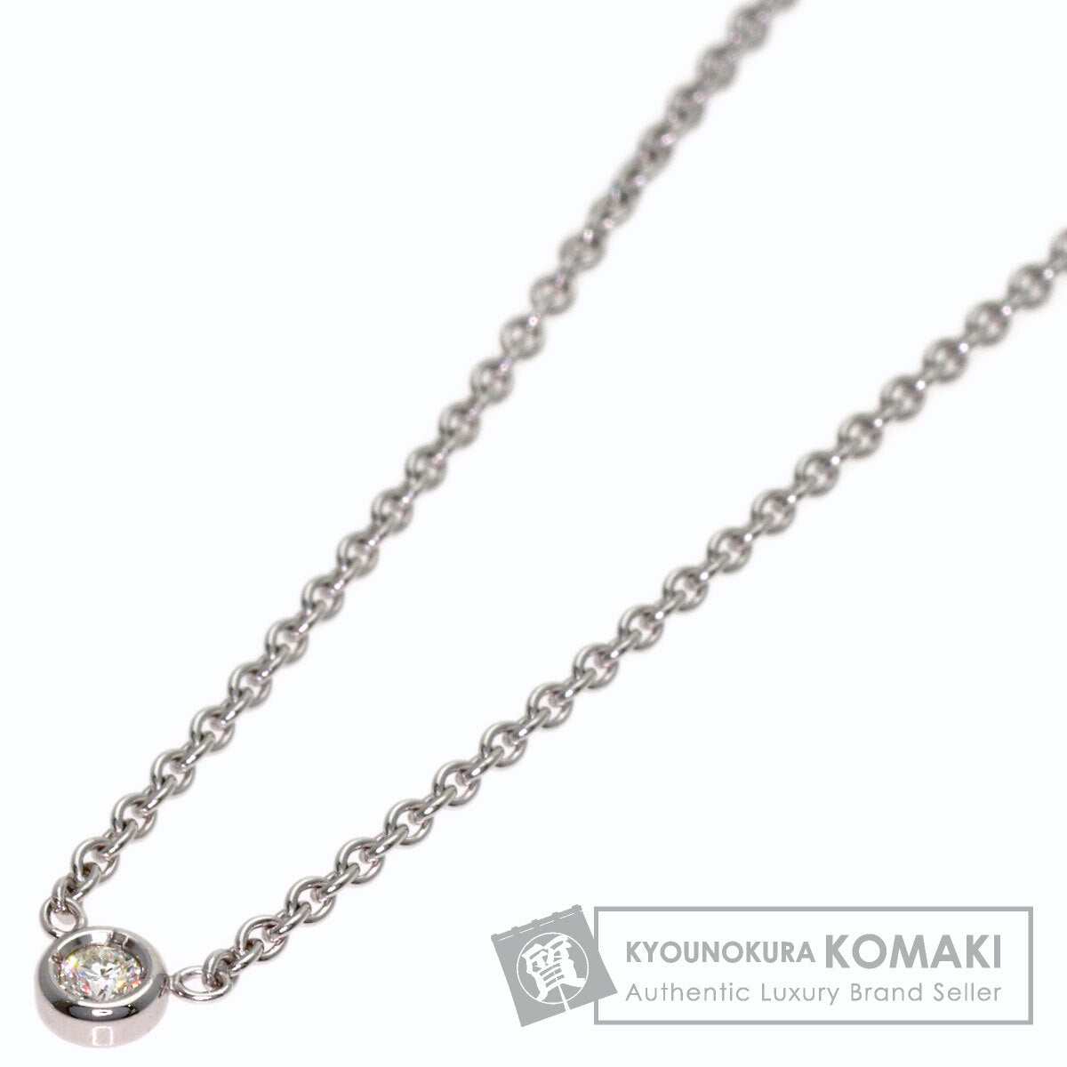 Dior Mimiwi Diamond Necklace K18 White Gold Ladies [Used]