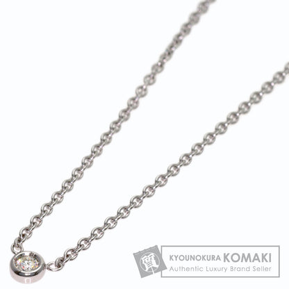 Dior Mimiwi Diamond Necklace K18 White Gold Ladies [Used]