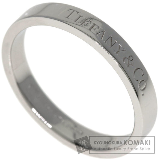 TIFFANY&Co. Flat band Ring Platinum PT950 Ladies [Used]