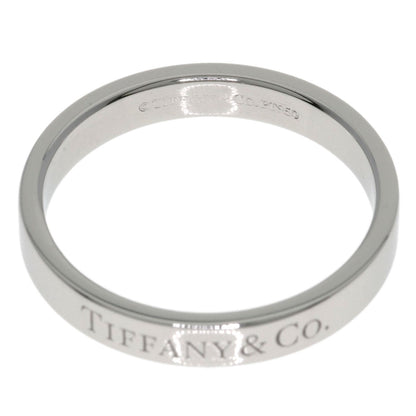 TIFFANY&Co. Flat band Ring Platinum PT950 Ladies [Used]