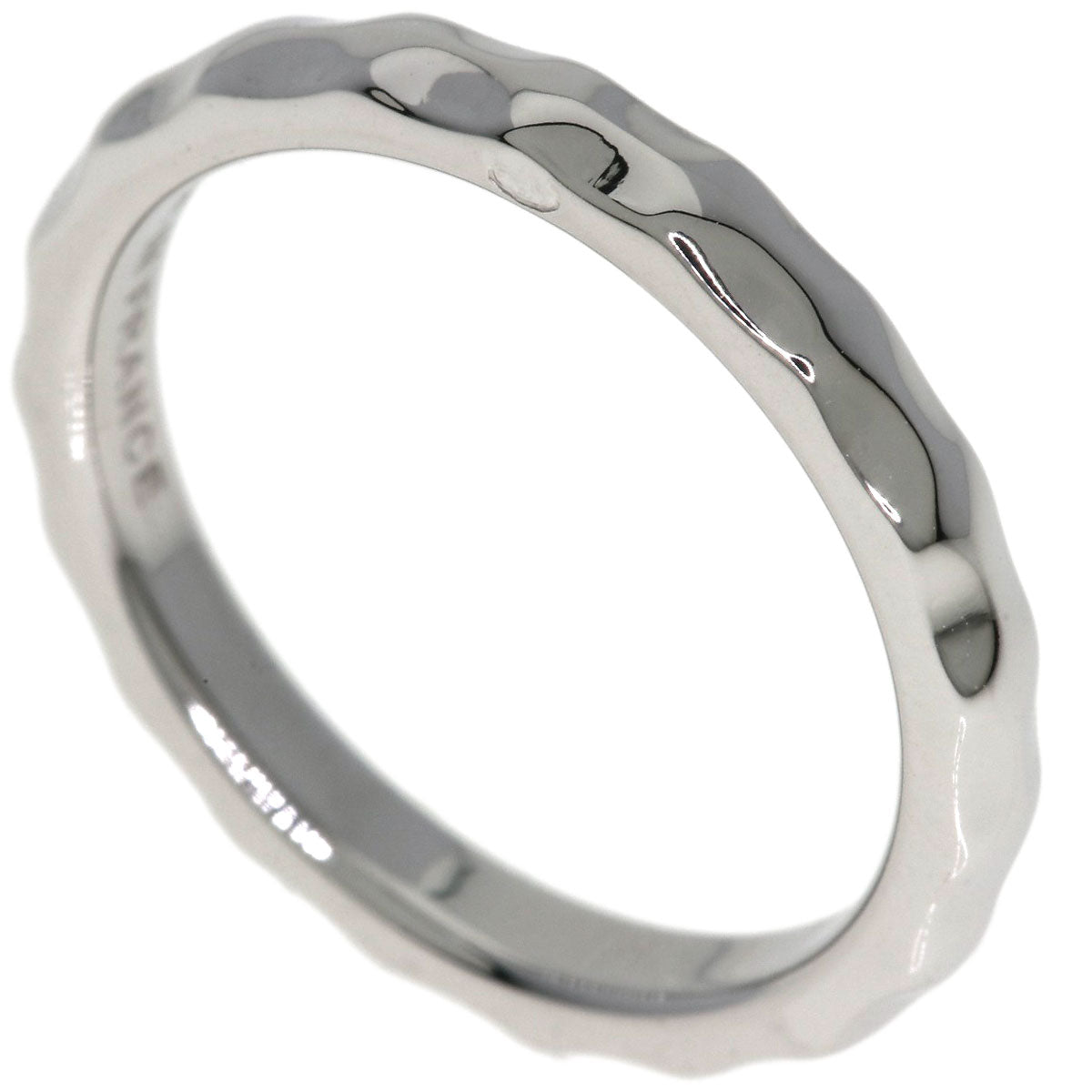LOUIS VUITTON Monogram Infini #51 Ring K18 White Gold Ladies [Used]