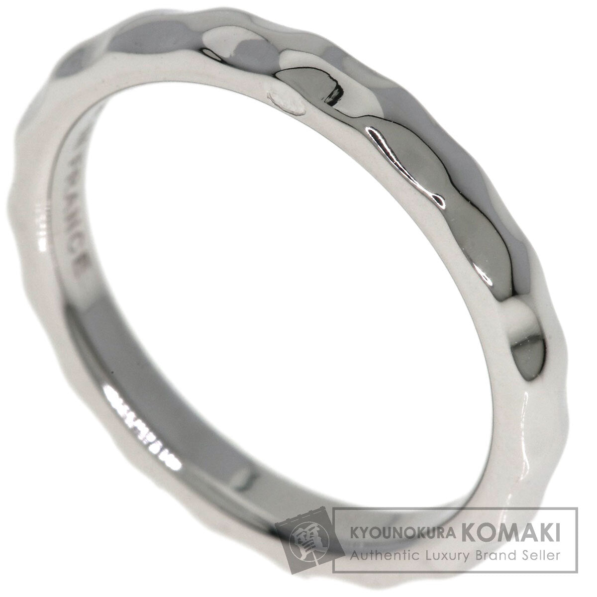 LOUIS VUITTON Monogram Infini #51 Ring K18 White Gold Ladies [Used]