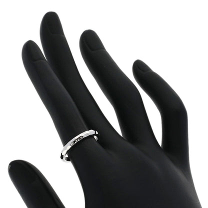 LOUIS VUITTON Monogram Infini #51 Ring K18 White Gold Ladies [Used]