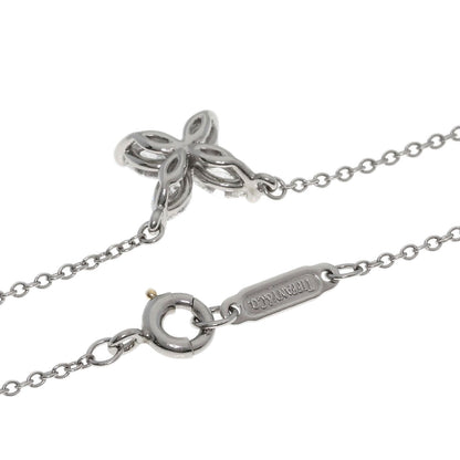 TIFFANY&Co. Victoria Small Diamond Necklace Platinum PT950 Ladies [Used]