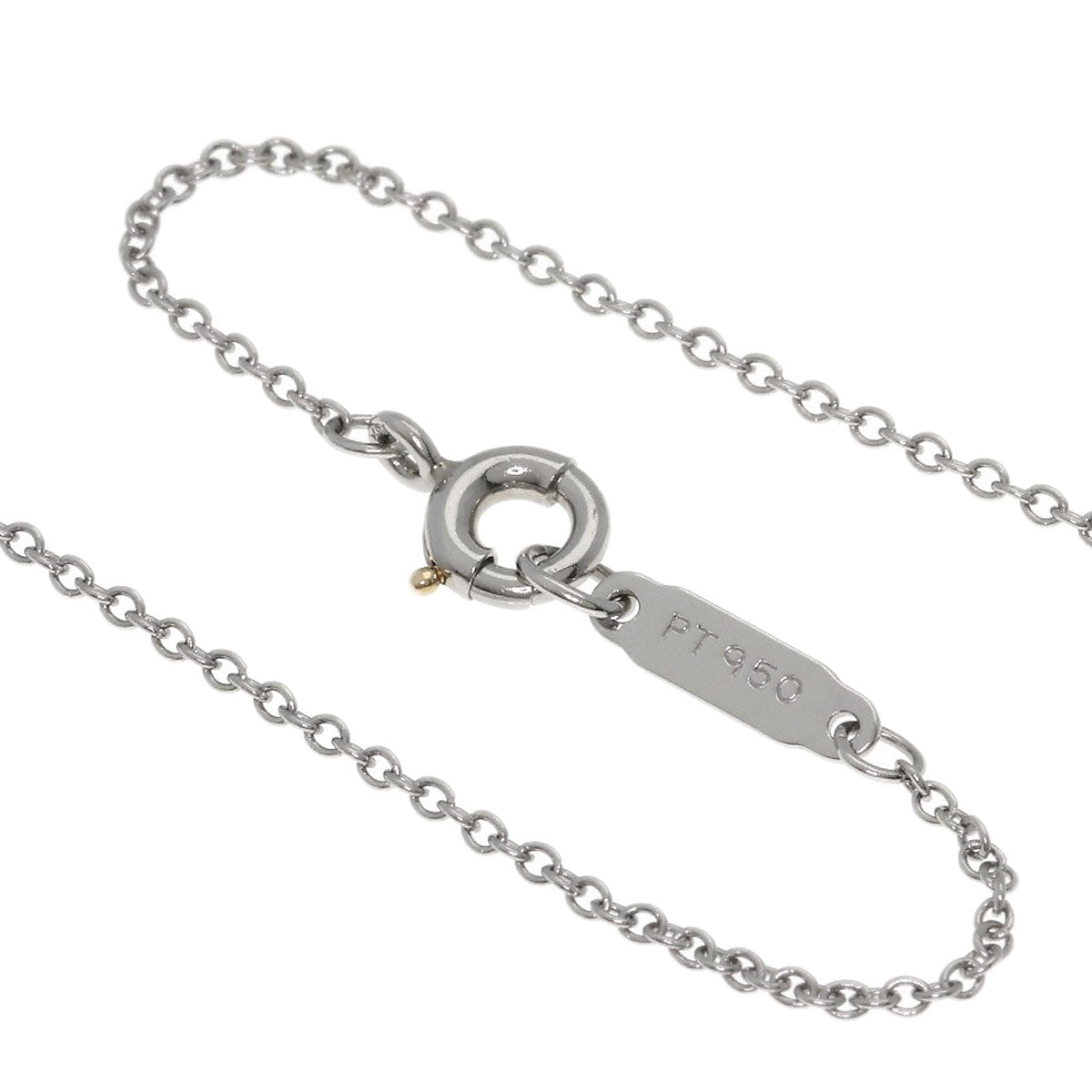 TIFFANY&Co. Victoria Small Diamond Necklace Platinum PT950 Ladies [Used]