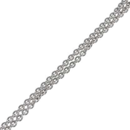BVLGARI Chain 15.7" Necklace K18 White Gold Ladies [Used]