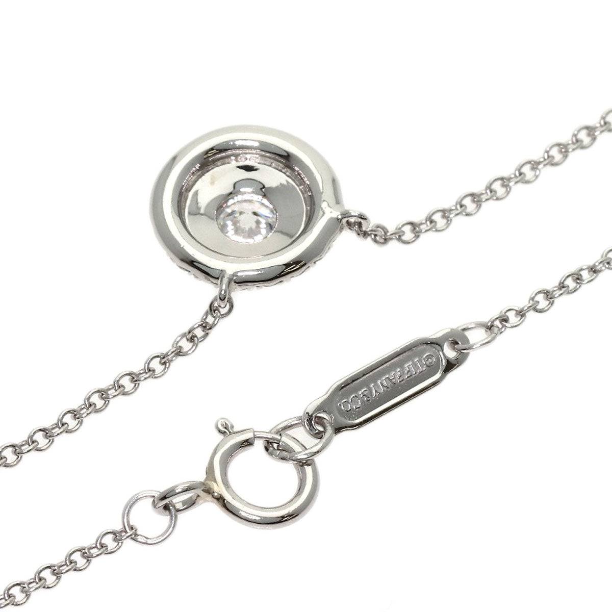 TIFFANY&Co. Sorest diamond Necklace Platinum PT950 Ladies [Used]