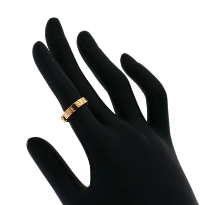 CARTIER mini love ring #47 Ring K18 Pink Gold Ladies [Used]