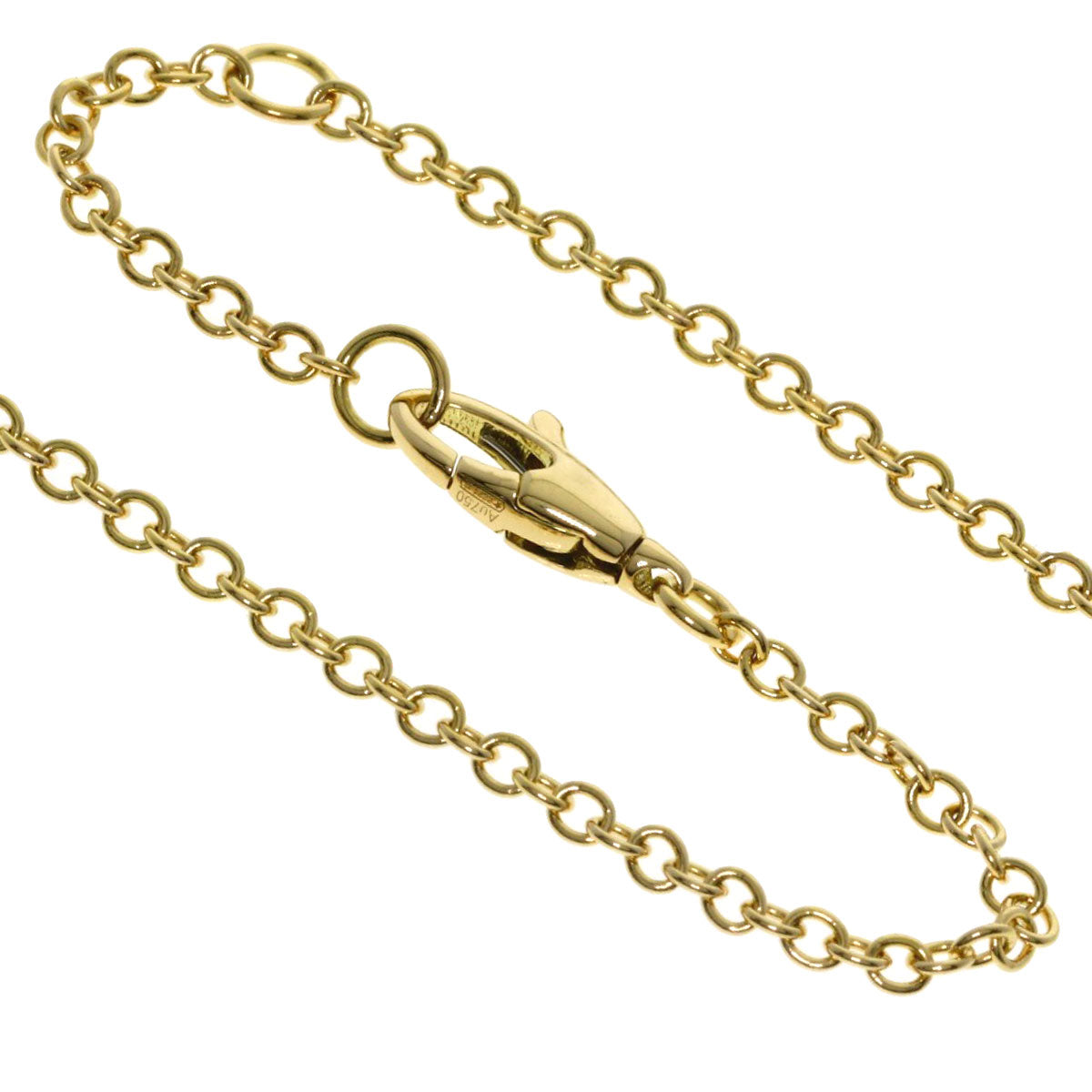 GUCCI Horsebit Necklace K18 Yellow Gold Ladies [Used]