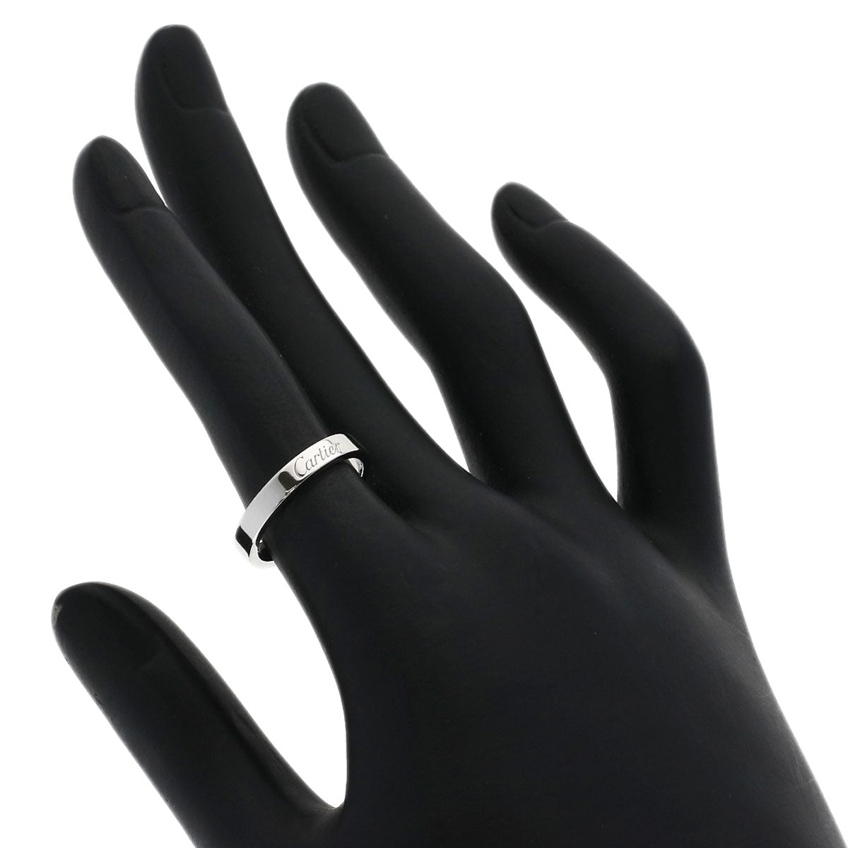 CARTIER C de Cartier #50 Ring Platinum PT950 Ladies [Used]
