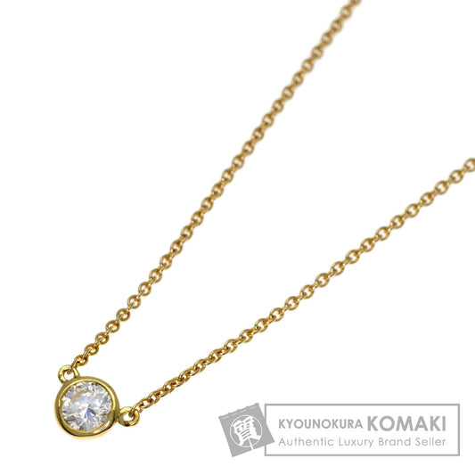 TIFFANY&Co. By The Yard Diamond Necklace K18 Yellow Gold Ladies [Used]