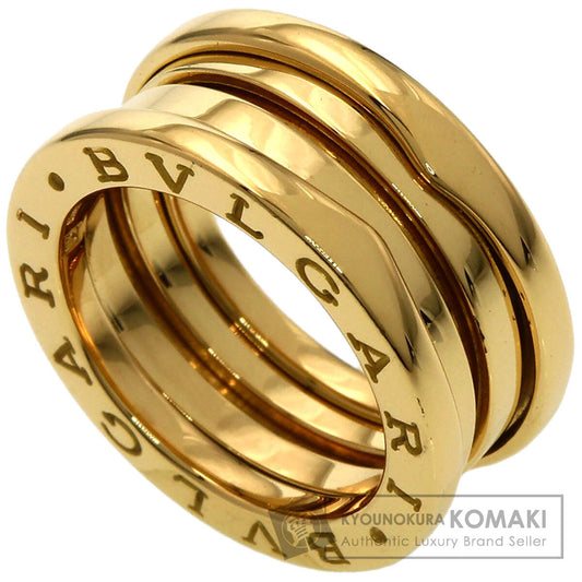 BVLGARI B.zero1 2 band #50 Ring K18 Yellow Gold Ladies [Used]