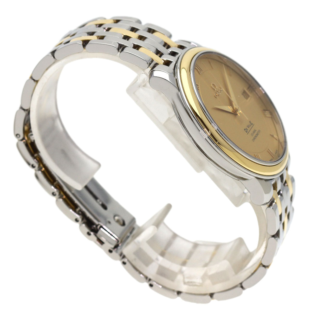 OMEGA De Ville Prestige Watches 4374.11 Stainless Steel/SSxK18YG mens