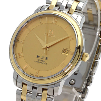 OMEGA De Ville Prestige Watches 4374.11 Stainless Steel/SSxK18YG mens
