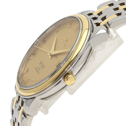 OMEGA De Ville Prestige Watches 4374.11 Stainless Steel/SSxK18YG mens