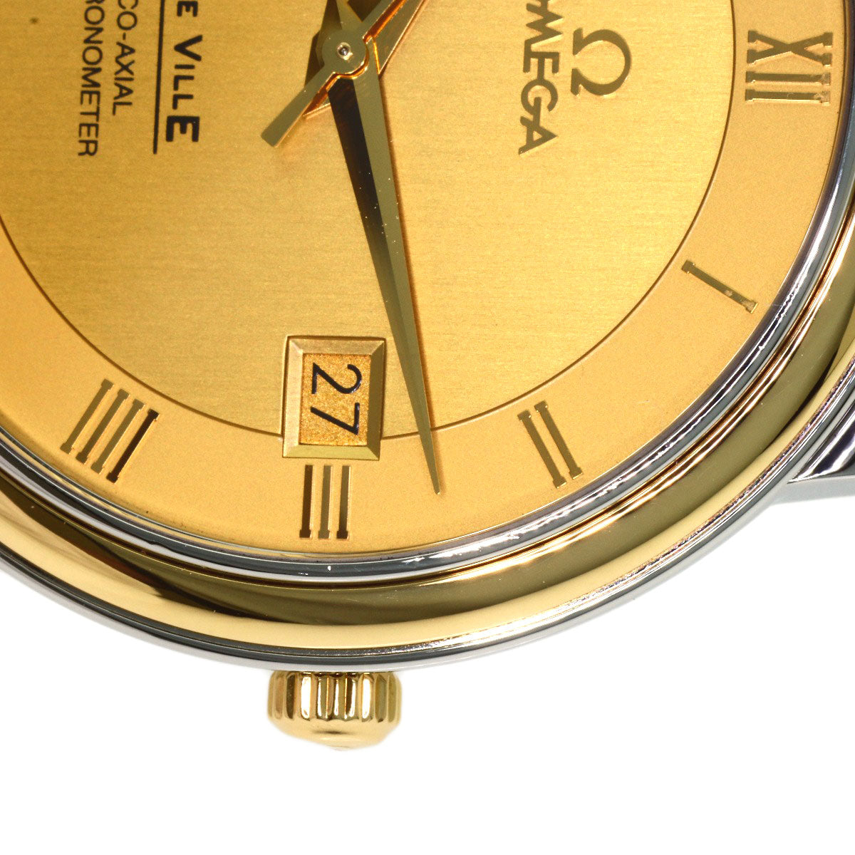 OMEGA De Ville Prestige Watches 4374.11 Stainless Steel/SSxK18YG mens