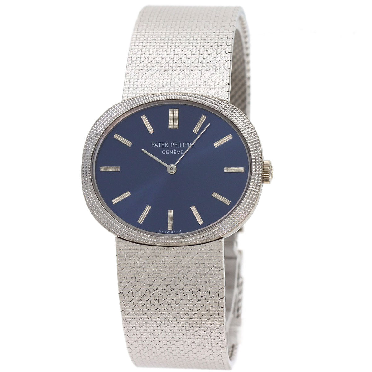 PATEK PHILIPPE Ellipse Vintage Watches 3781/001 K18 White Gold/K18 White Gold mens