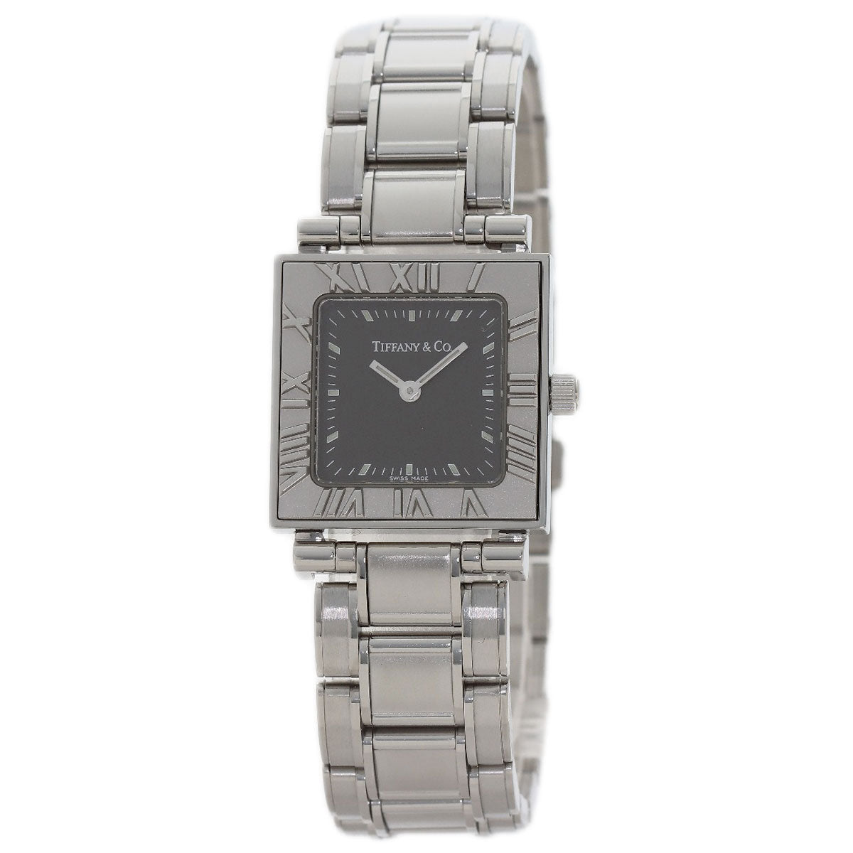 TIFFANY&Co. Atlas Watches Stainless Steel/Stainless Steel Ladies