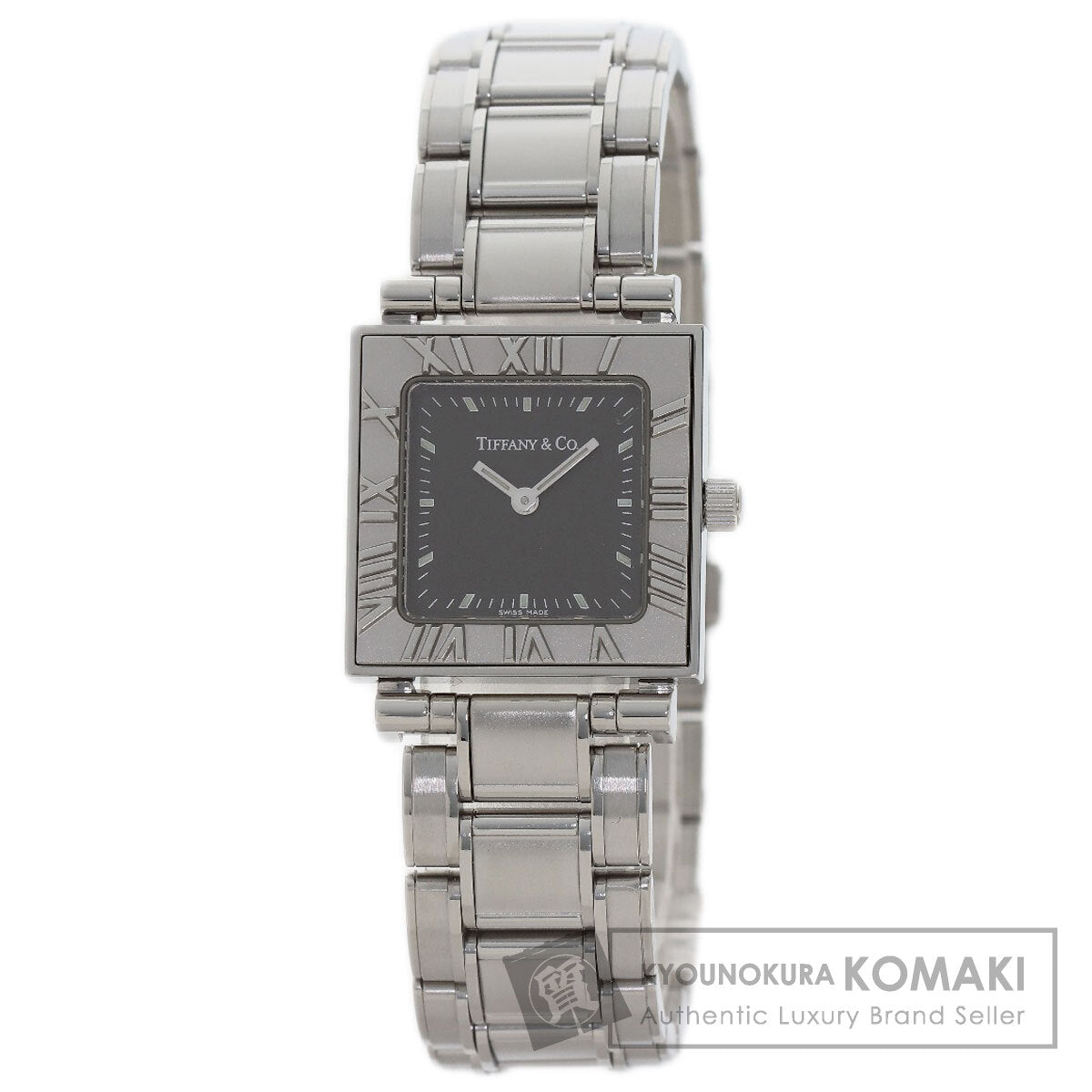 TIFFANY&Co. Atlas Watches Stainless Steel/Stainless Steel Ladies