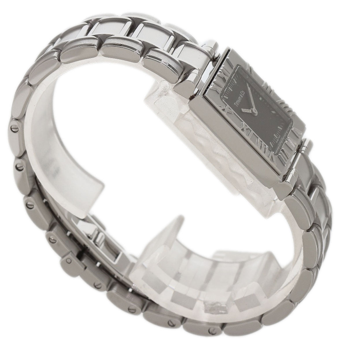 TIFFANY&Co. Atlas Watches Stainless Steel/Stainless Steel Ladies