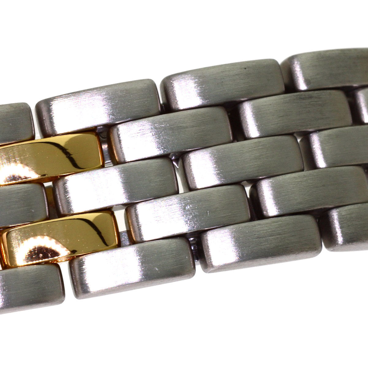CARTIER PANTHERE SM 2 Row Watches W25029B6 Stainless Steel/SSxK18YG Ladies
