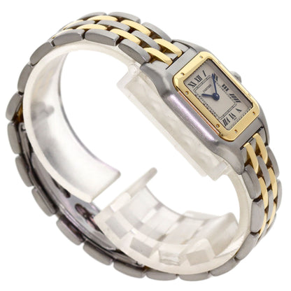 CARTIER PANTHERE SM 2 Row Watches W25029B6 Stainless Steel/SSxK18YG Ladies