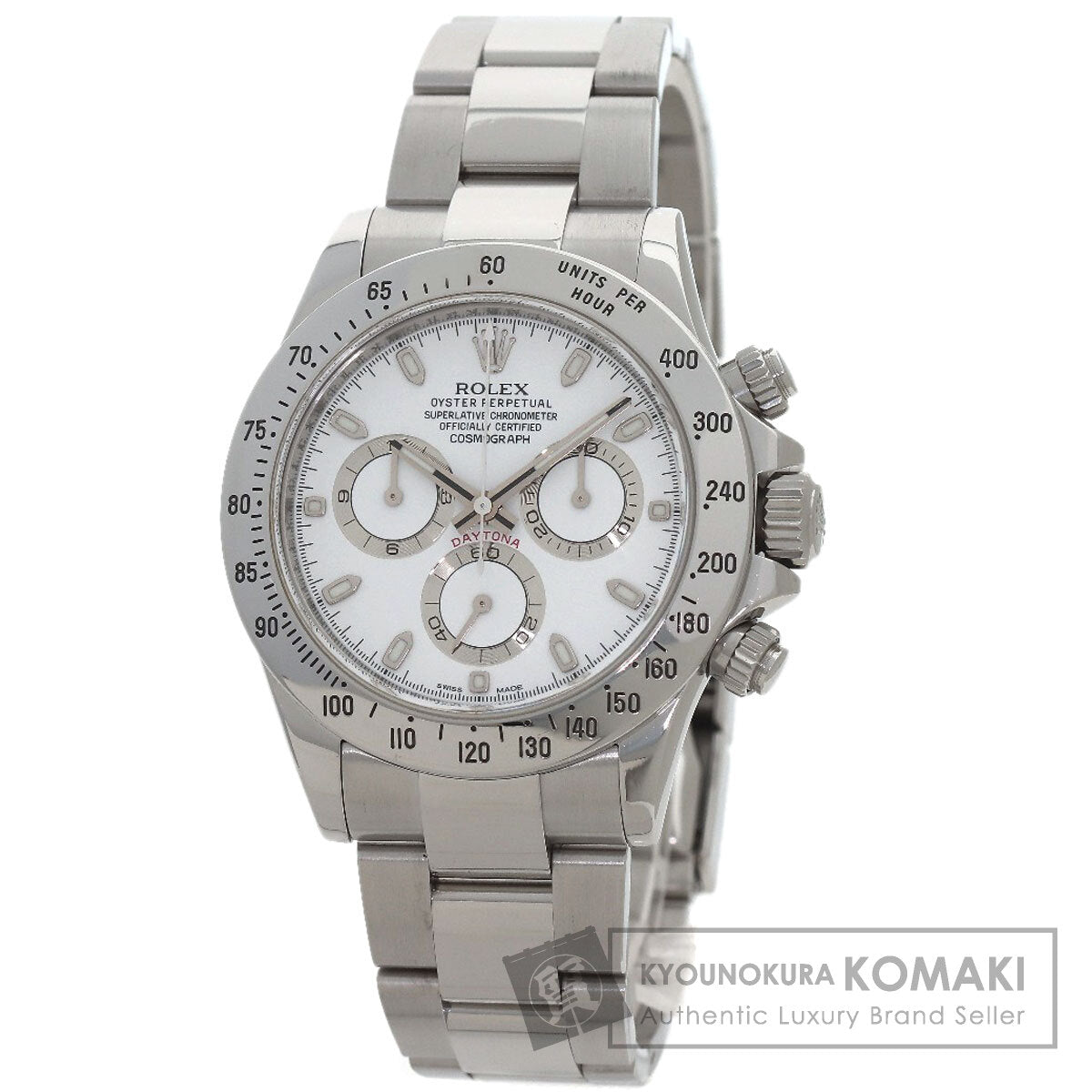ROLEX Cosmograph Daytona Watches 116520 Stainless Steel/Stainless Steel mens