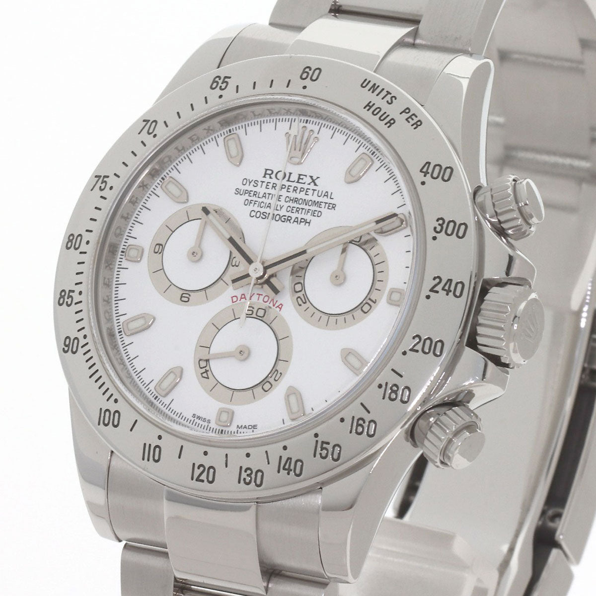 ROLEX Cosmograph Daytona Watches 116520 Stainless Steel/Stainless Steel mens