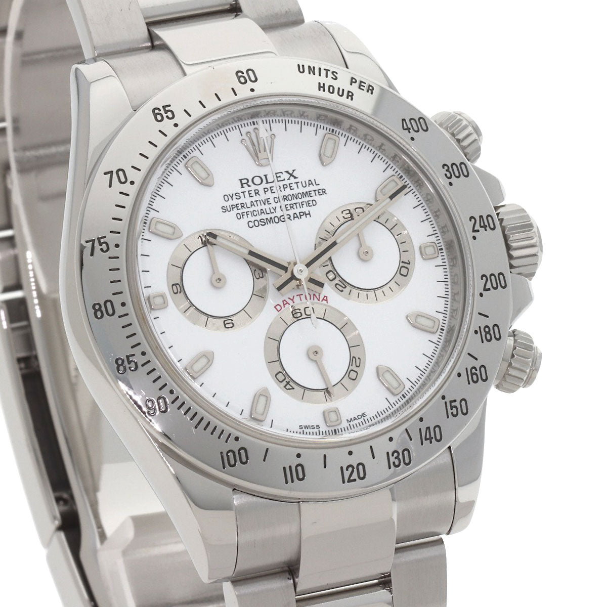 ROLEX Cosmograph Daytona Watches 116520 Stainless Steel/Stainless Steel mens