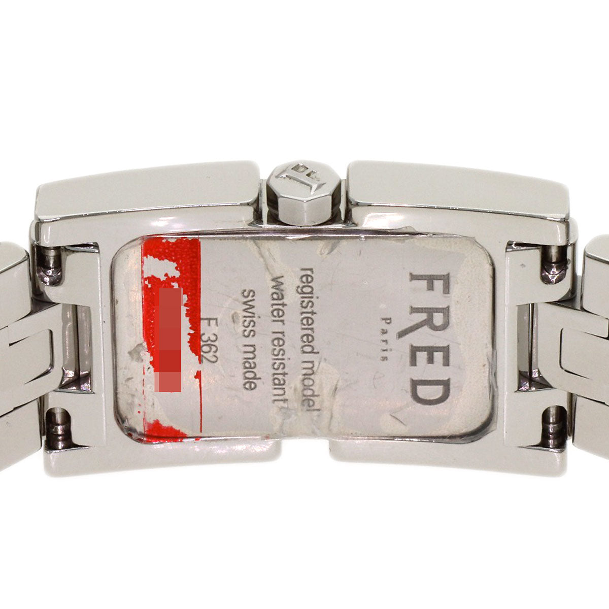 FRED Square face Watches F362 Stainless Steel/Stainless Steel Ladies