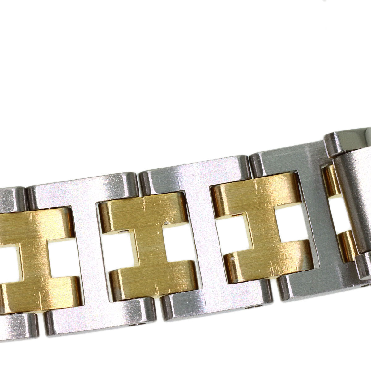 HERMES Clipper old type Watches Stainless Steel/SSxGP Ladies