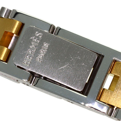 HERMES clipper old buckle Watches Stainless Steel/SSxGP Ladies