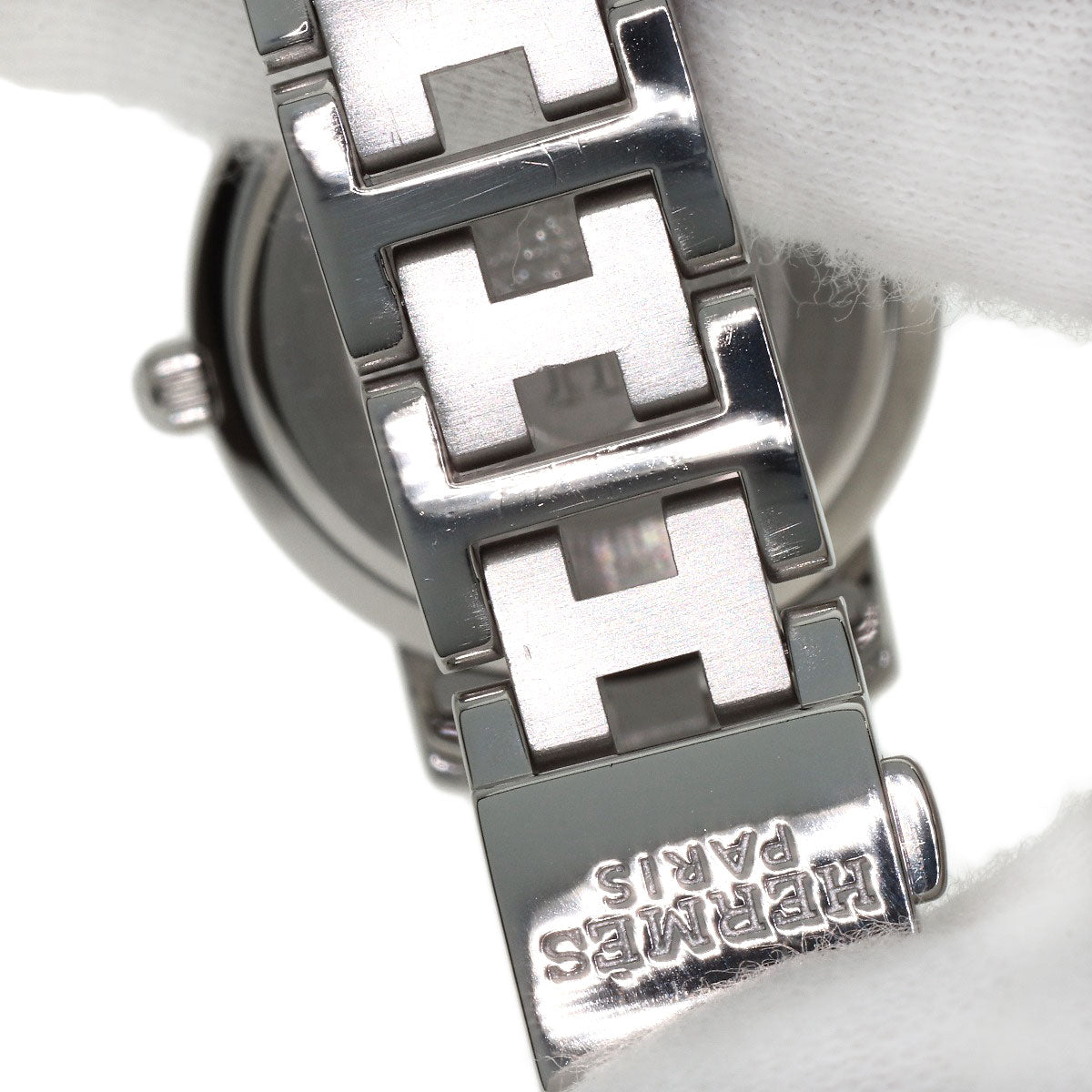 HERMES Clipper Watches CL4.210 Stainless Steel/Stainless Steel Ladies