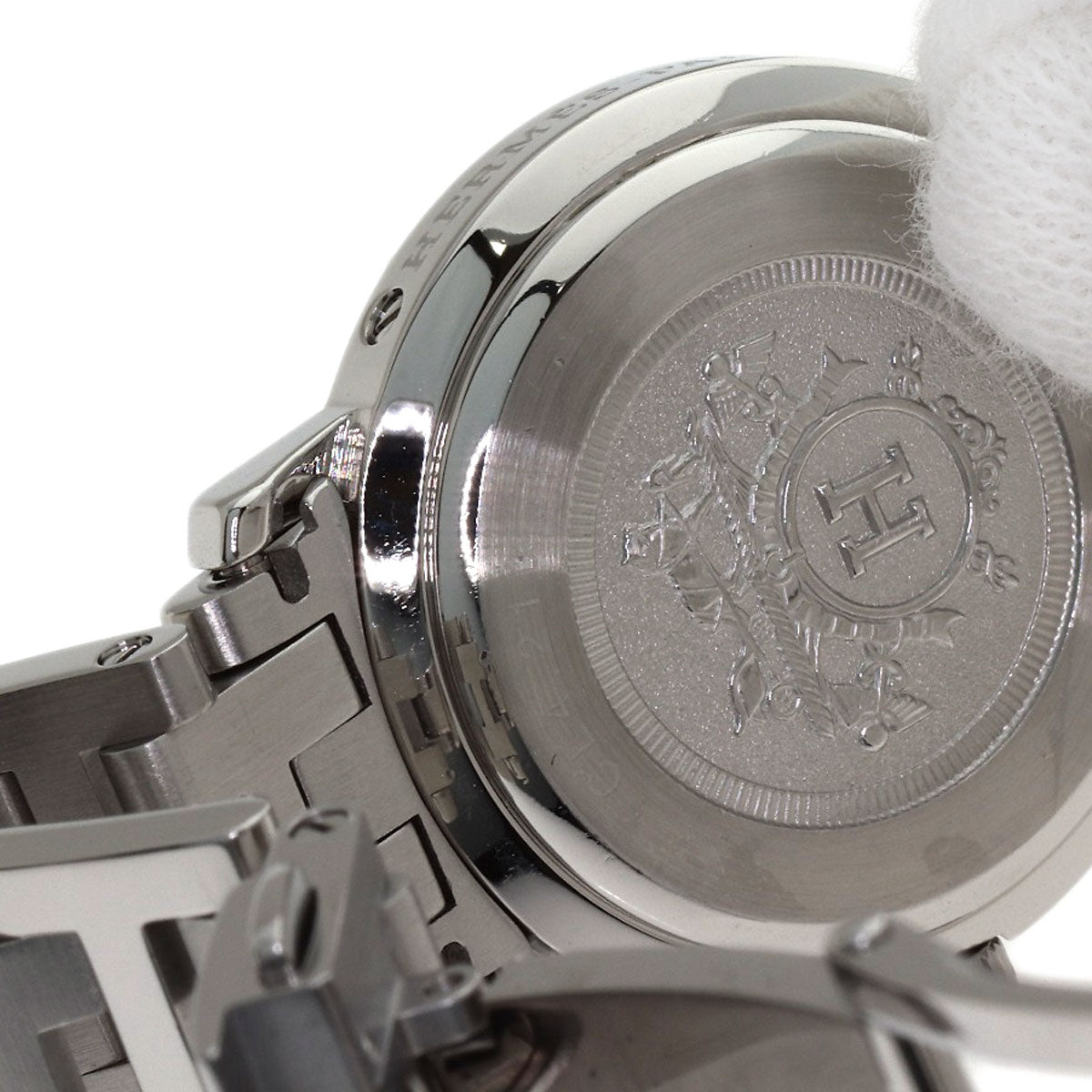 HERMES Clipper Watches CL4.210 Stainless Steel/Stainless Steel Ladies