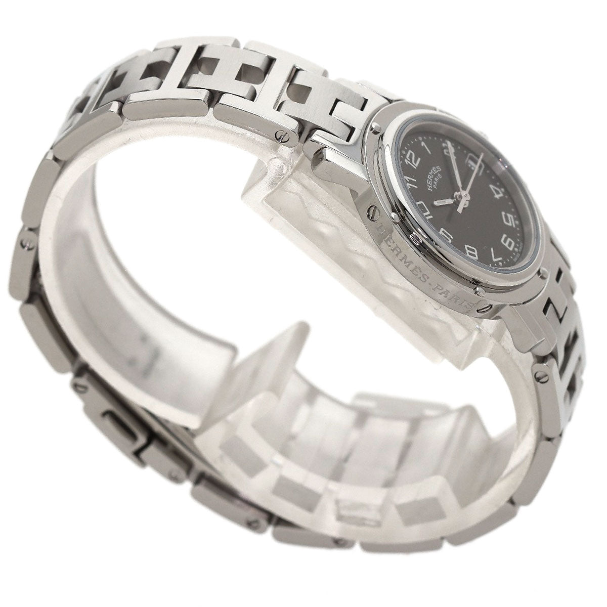 HERMES Clipper Watches CL4.210 Stainless Steel/Stainless Steel Ladies