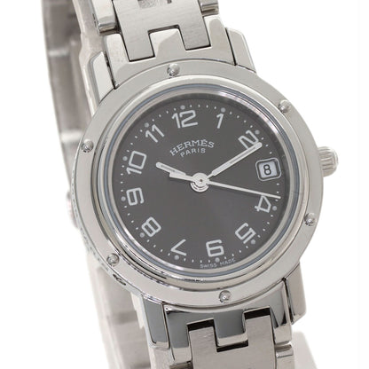 HERMES Clipper Watches CL4.210 Stainless Steel/Stainless Steel Ladies