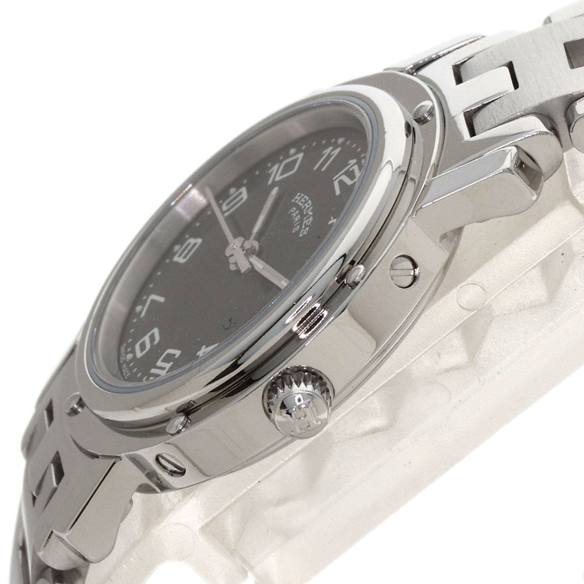 HERMES Clipper Watches CL4.210 Stainless Steel/Stainless Steel Ladies