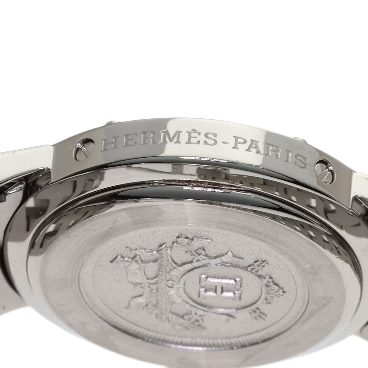 HERMES Clipper Watches CL4.210 Stainless Steel/Stainless Steel Ladies