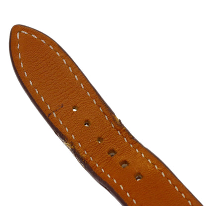 HERMES H watch Watches HH1.210 Stainless Steel/Leather Ladies
