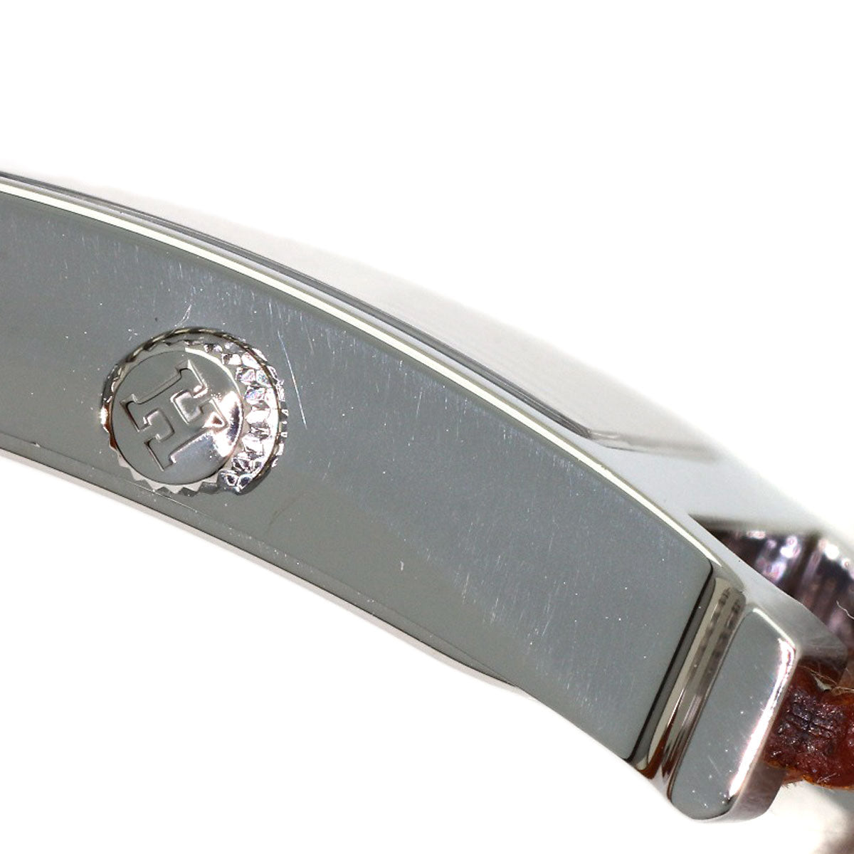 HERMES H watch Deburuturu Watches HH1.210 Stainless Steel/Leather Ladies
