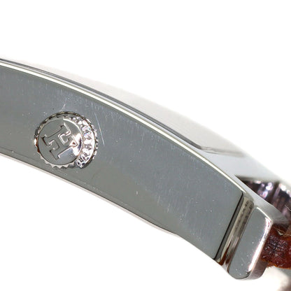 HERMES H watch Deburuturu Watches HH1.210 Stainless Steel/Leather Ladies
