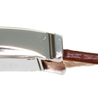 HERMES H watch Deburuturu Watches HH1.210 Stainless Steel/Leather Ladies